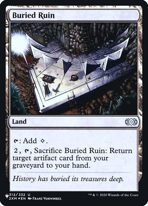 Buried Ruin [The List Reprints] 312