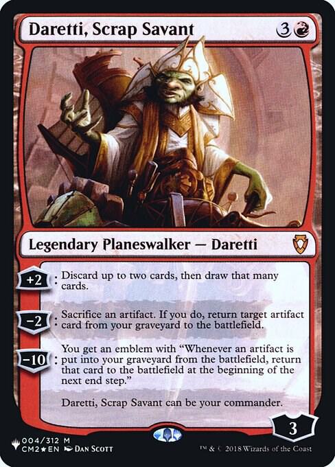 Daretti, Scrap Savant (CM2) [The List Reprints] 4