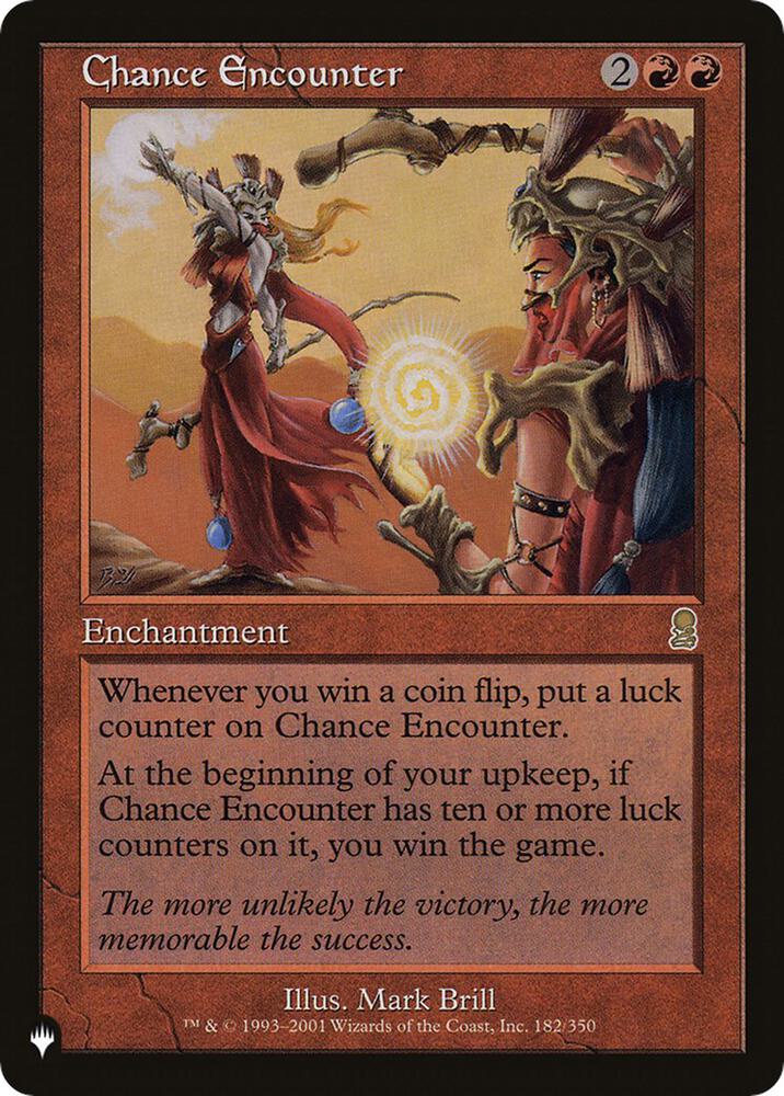 Chance Encounter [The List Reprints] 182
