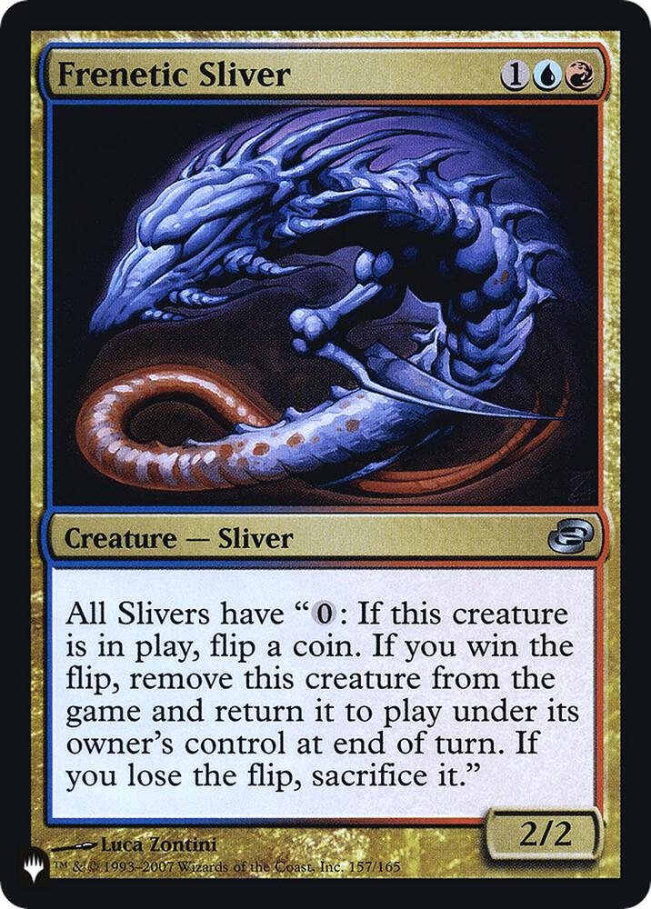 Frenetic Sliver [The List Reprints] 157