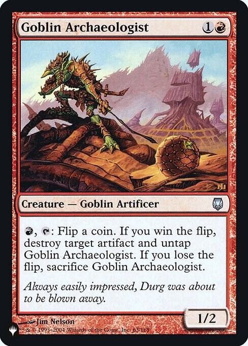 Goblin Archaeologist [The List Reprints] 63