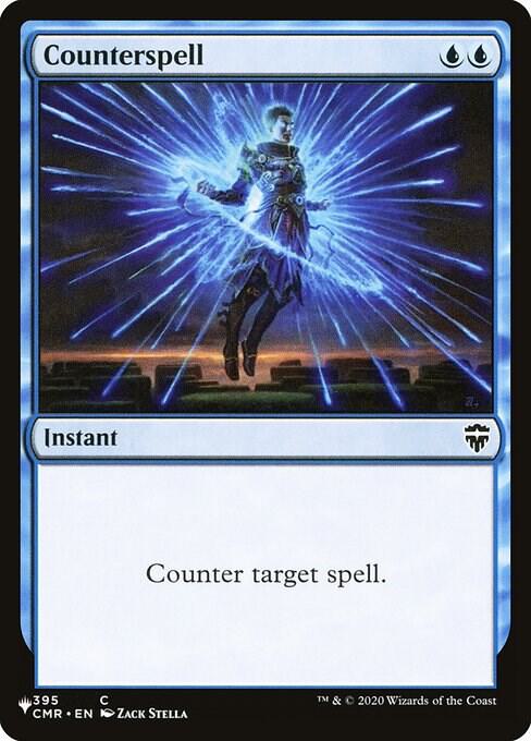 Counterspell (CMR) [The List Reprints] 395
