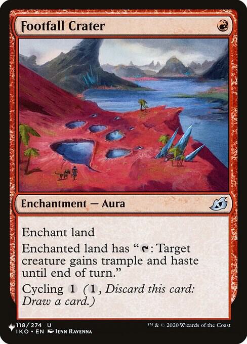 Footfall Crater [The List Reprints] 118