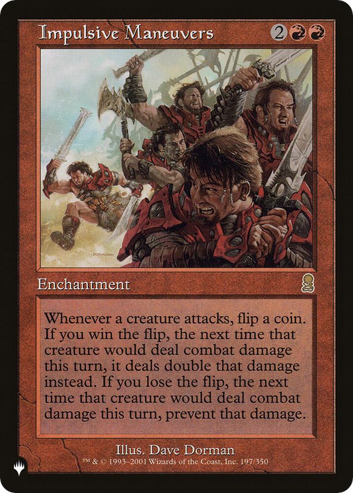 Impulsive Maneuvers [The List Reprints] 197