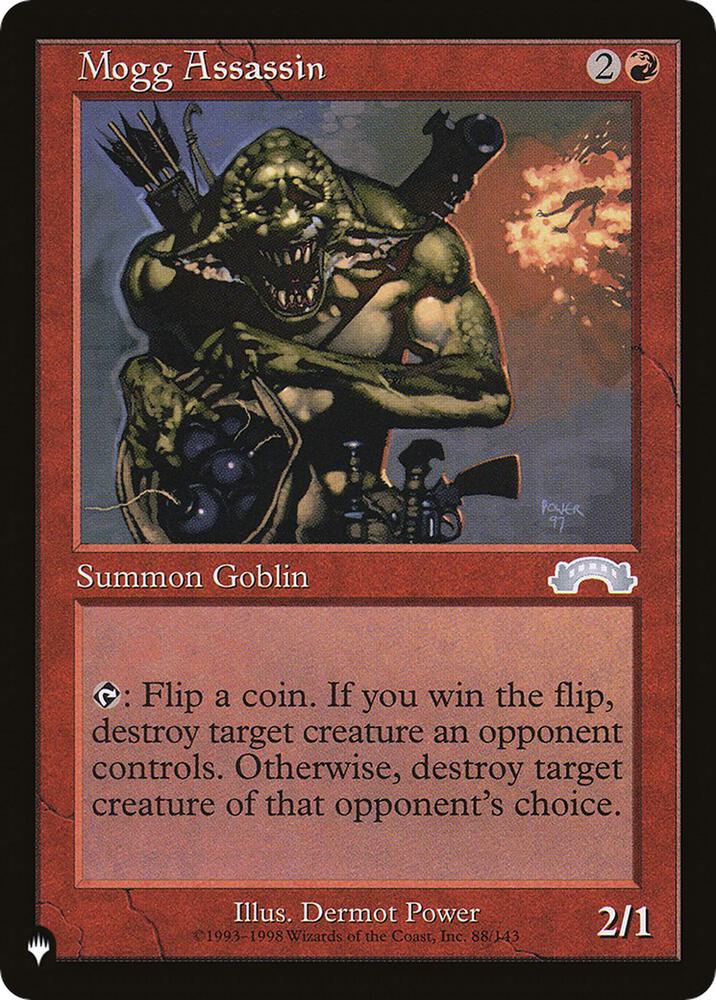 Mogg Assassin [The List Reprints] 88