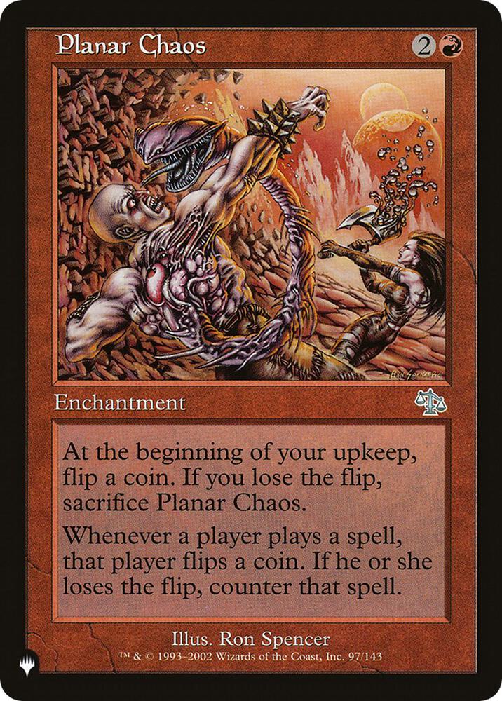 Planar Chaos [The List Reprints] 97