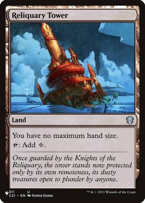 Reliquary Tower (C21) [The List Reprints] 311