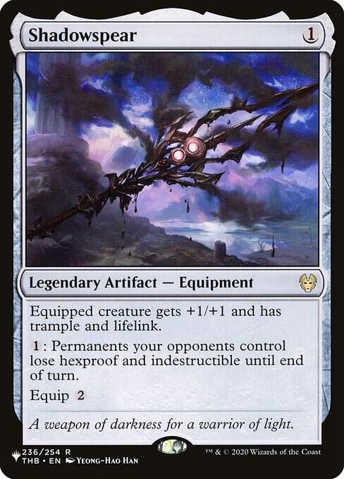 Shadowspear [The List Reprints] 236