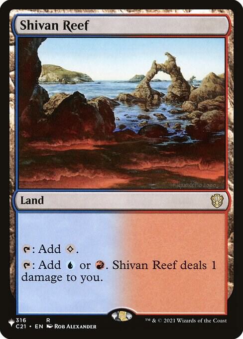 Shivan Reef [The List Reprints] 316