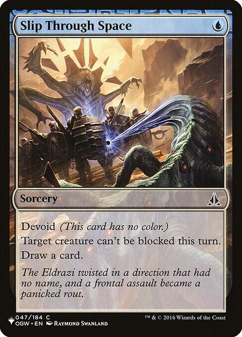Slip Through Space [The List Reprints] 47