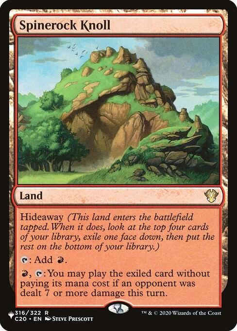 Spinerock Knoll (C20) [The List Reprints] 316