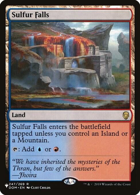 Sulfur Falls [The List Reprints] 247