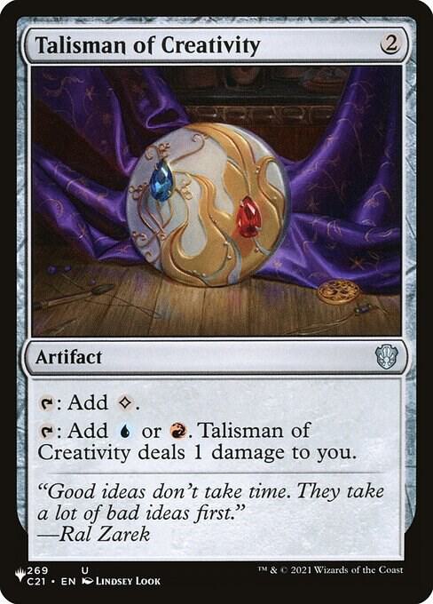 Talisman of Creativity [The List Reprints] 269