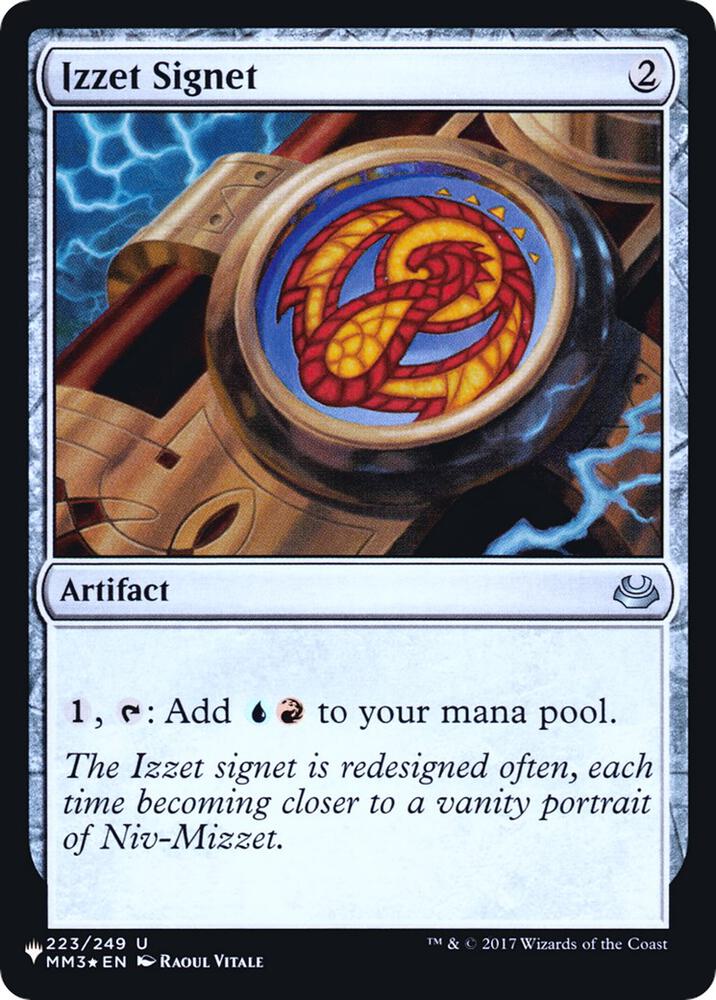 Izzet Signet [The List Reprints] 223