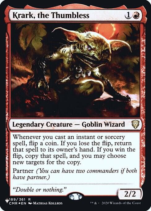 Krark, the Thumbless [The List Reprints] 189