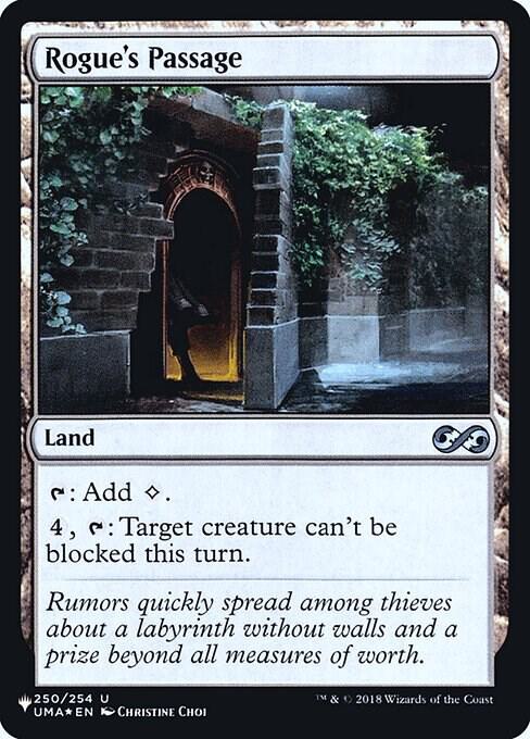 Rogue's Passage (UMA) [The List Reprints] 250