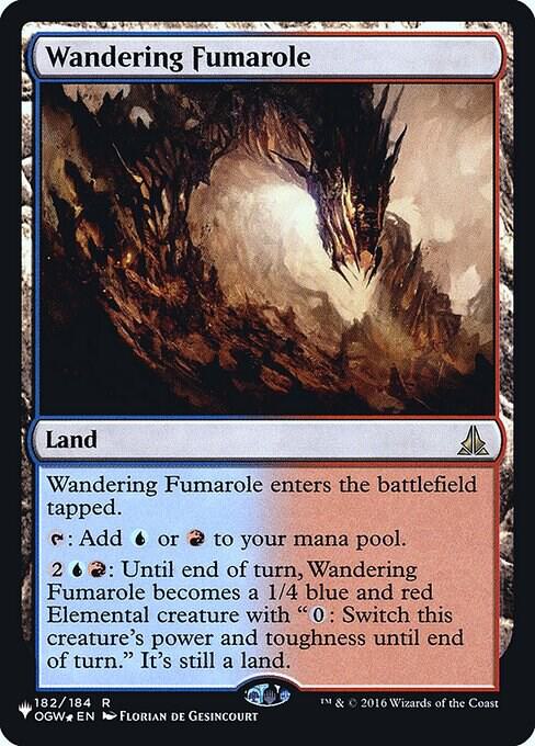 Wandering Fumarole [The List Reprints] 182