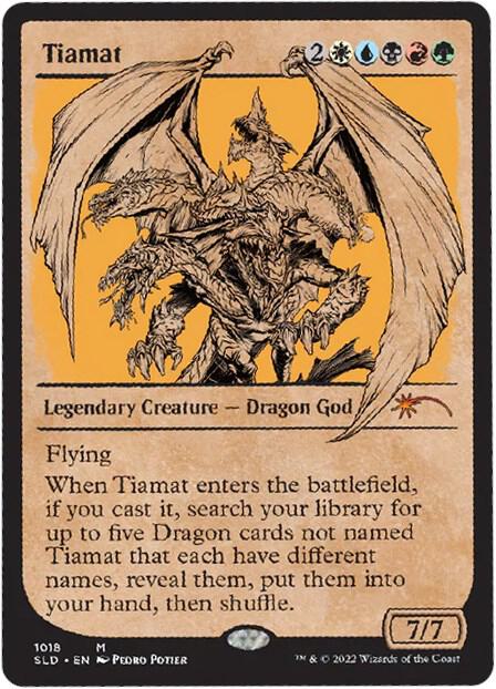 Tiamat (Showcase) [Secret Lair Drop Series] 1017