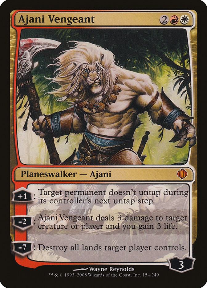 Ajani Vengeant [Shards of Alara] 154