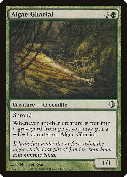 Algae Gharial [Shards of Alara] 123
