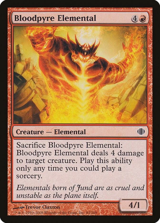 Bloodpyre Elemental [Shards of Alara] 93