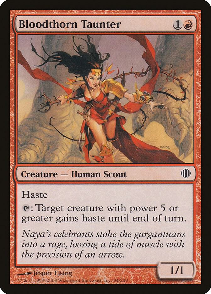 Bloodthorn Taunter [Shards of Alara] 94