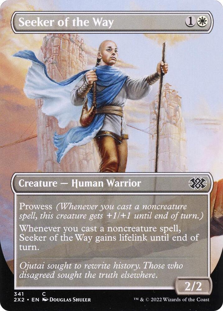 Seeker of the Way (Borderless) [Double Masters 2022] 341