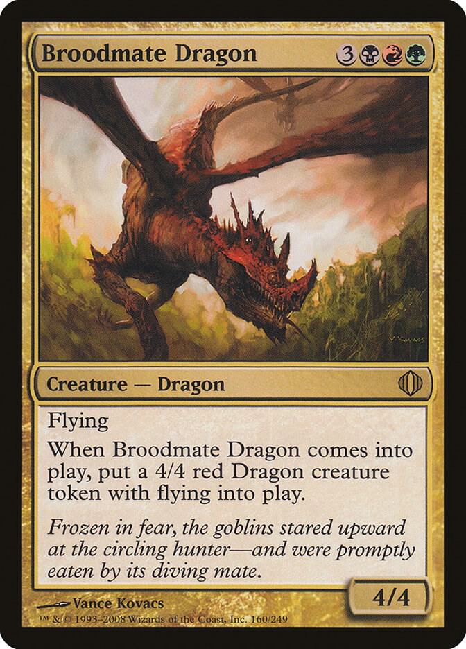 Broodmate Dragon [Shards of Alara] 160