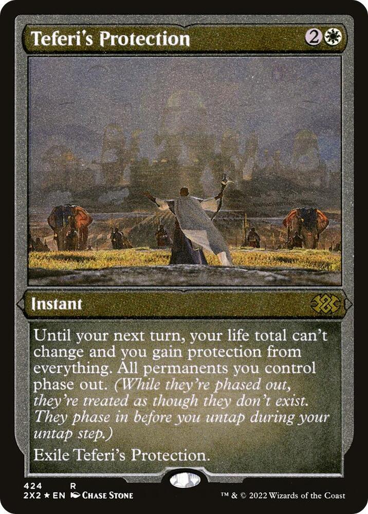 Teferi's Protection (Foil Etched) [Double Masters 2022] 424