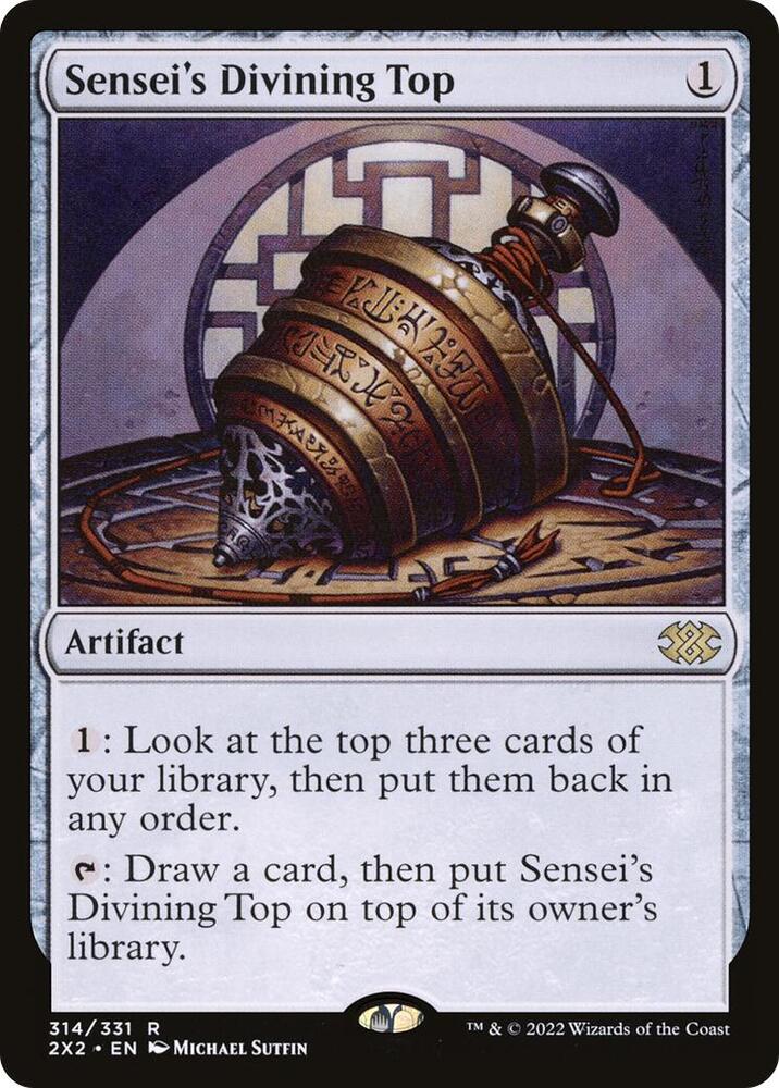 Sensei's Divining Top [Double Masters 2022] 314