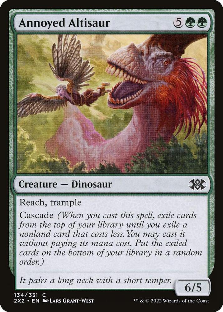 Annoyed Altisaur [Double Masters 2022] 134