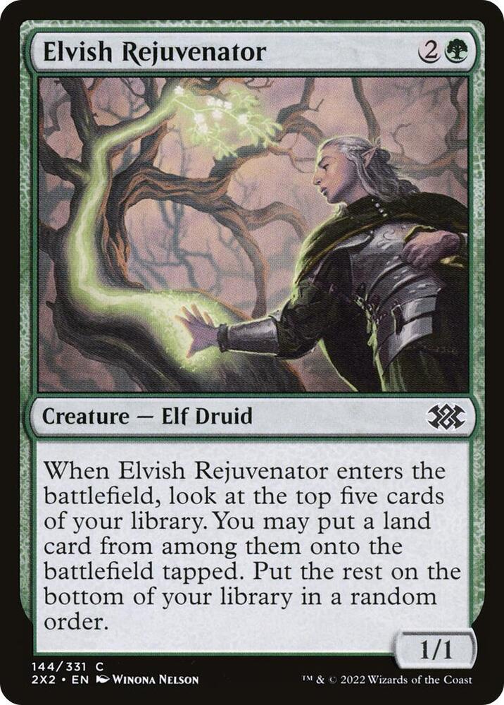 Elvish Rejuvenator [Double Masters 2022] 144