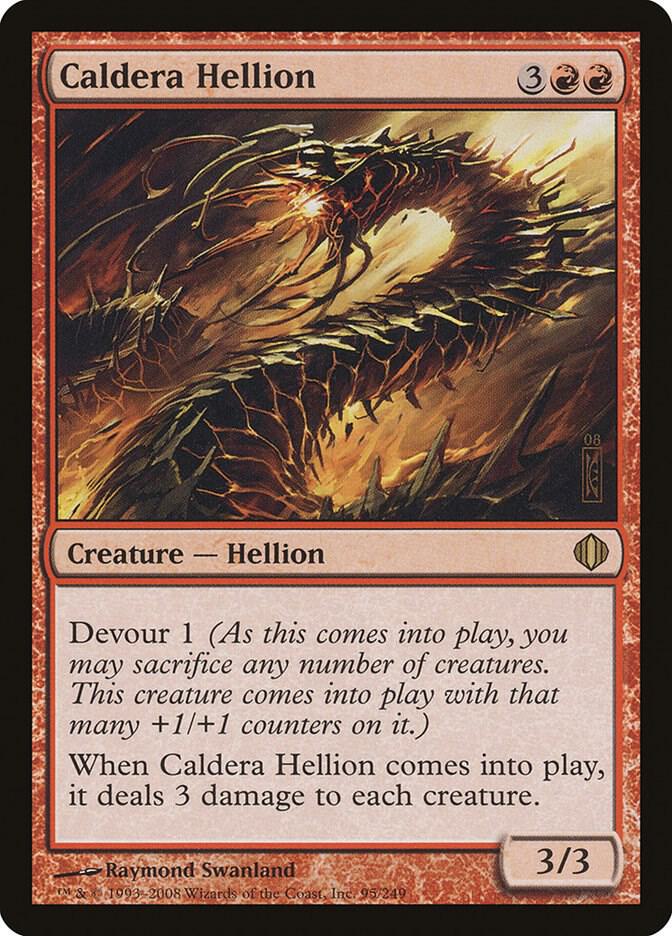 Caldera Hellion [Shards of Alara] 95