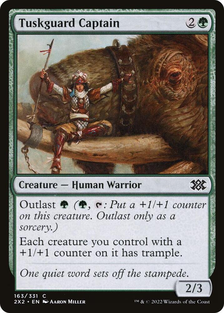 Tuskguard Captain [Double Masters 2022] 163