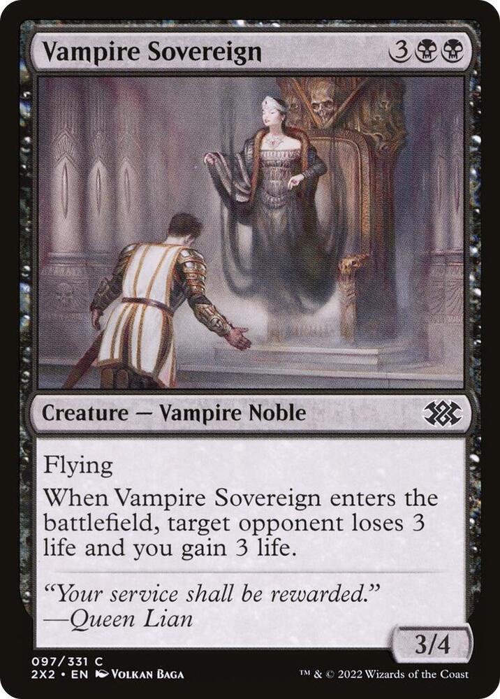 Vampire Sovereign [Double Masters 2022] 97