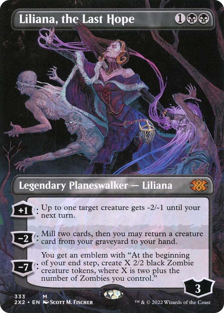 Liliana, the Last Hope (Borderless) [Double Masters 2022] 333