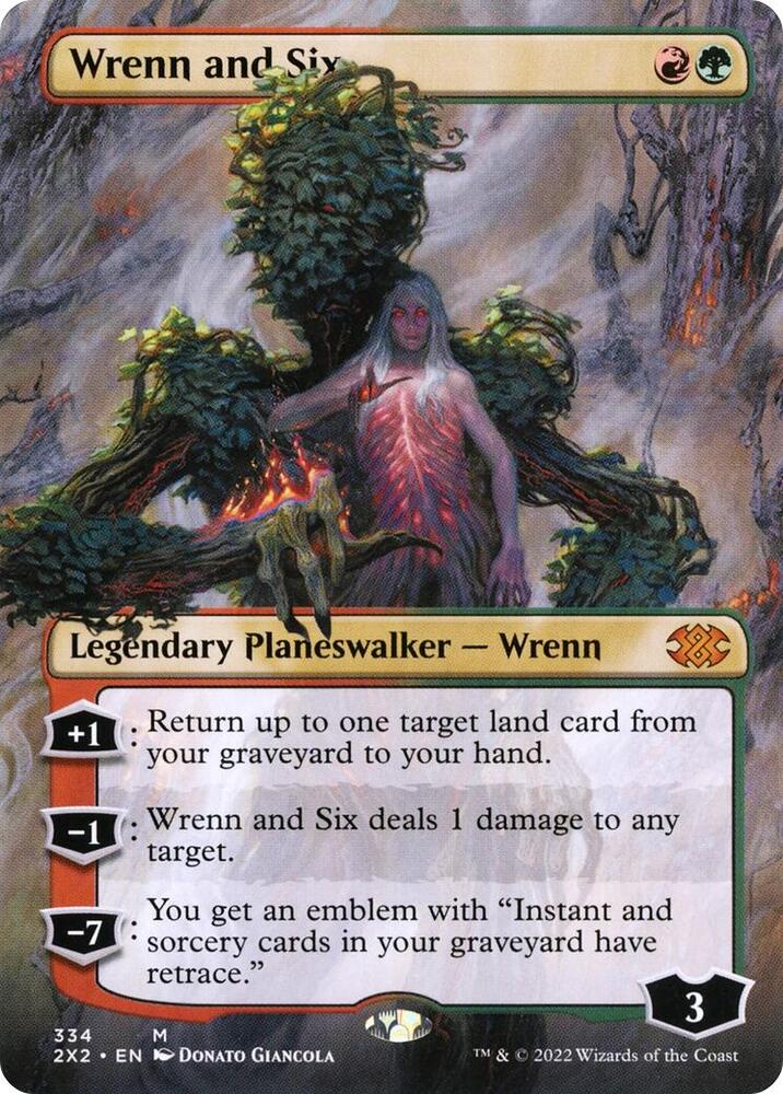 Wrenn and Six (Borderless) [Double Masters 2022] 334