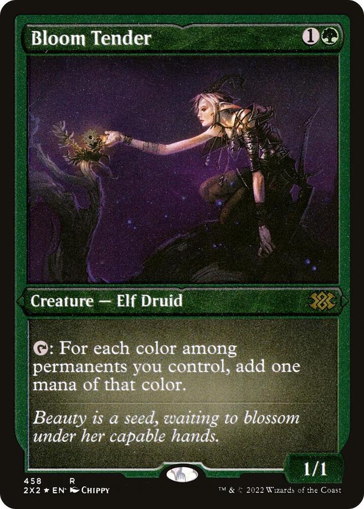 Bloom Tender (Foil Etched) [Double Masters 2022] 458