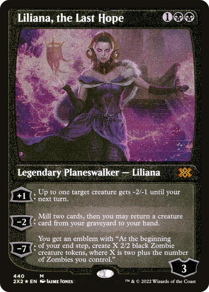Liliana, the Last Hope (Foil Etched) [Double Masters 2022] 440