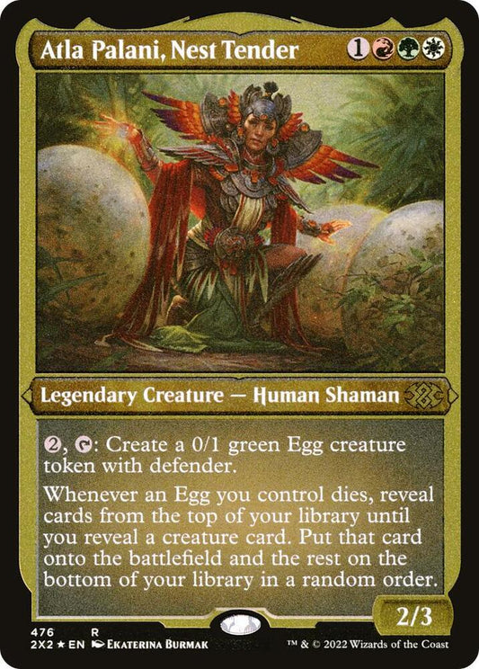 Atla Palani, Nest Tender (Foil Etched) [Double Masters 2022] 476