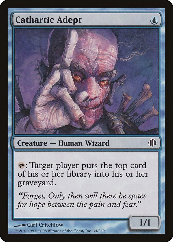 Cathartic Adept [Shards of Alara] 34