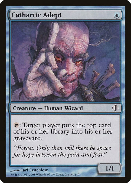 Cathartic Adept [Shards of Alara] 34