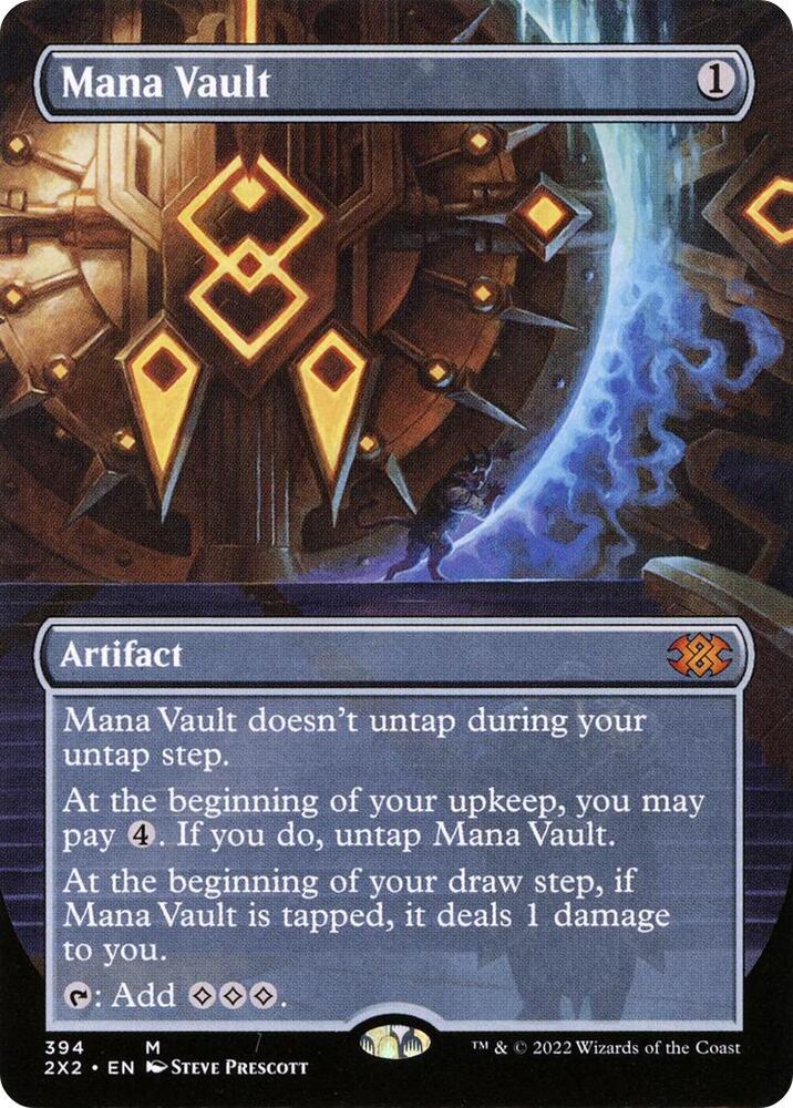 Mana Vault (Borderless) [Double Masters 2022] 394