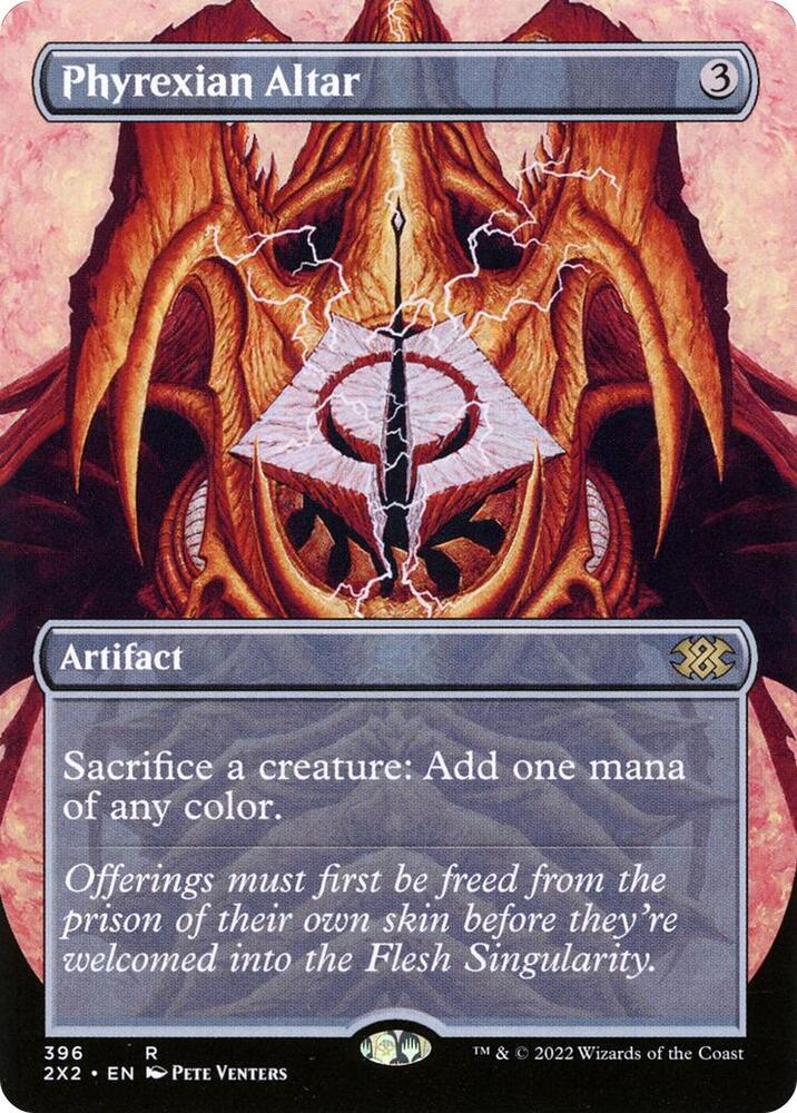 Phyrexian Altar (Borderless) [Double Masters 2022] 396