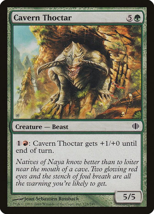 Cavern Thoctar [Shards of Alara] 125
