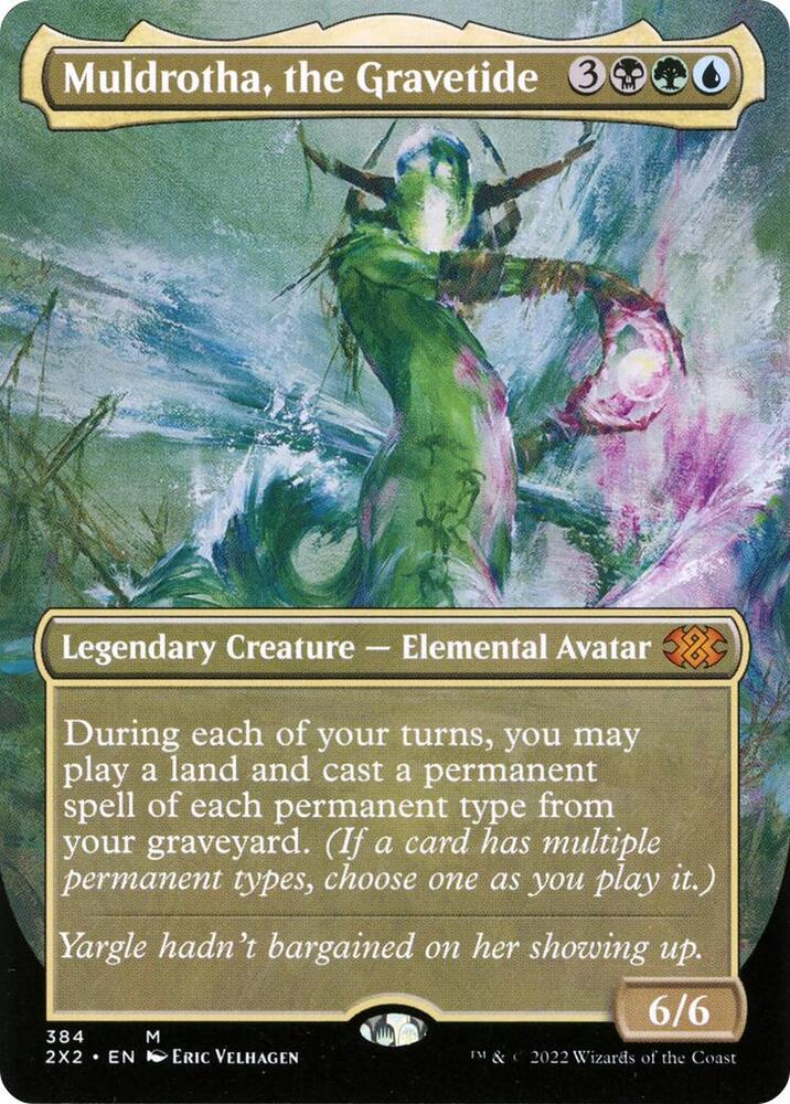Muldrotha, the Gravetide (Borderless) [Double Masters 2022] 384