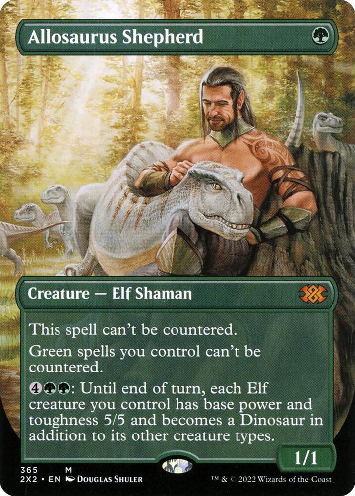 Allosaurus Shepherd (Borderless) [Double Masters 2022] 365
