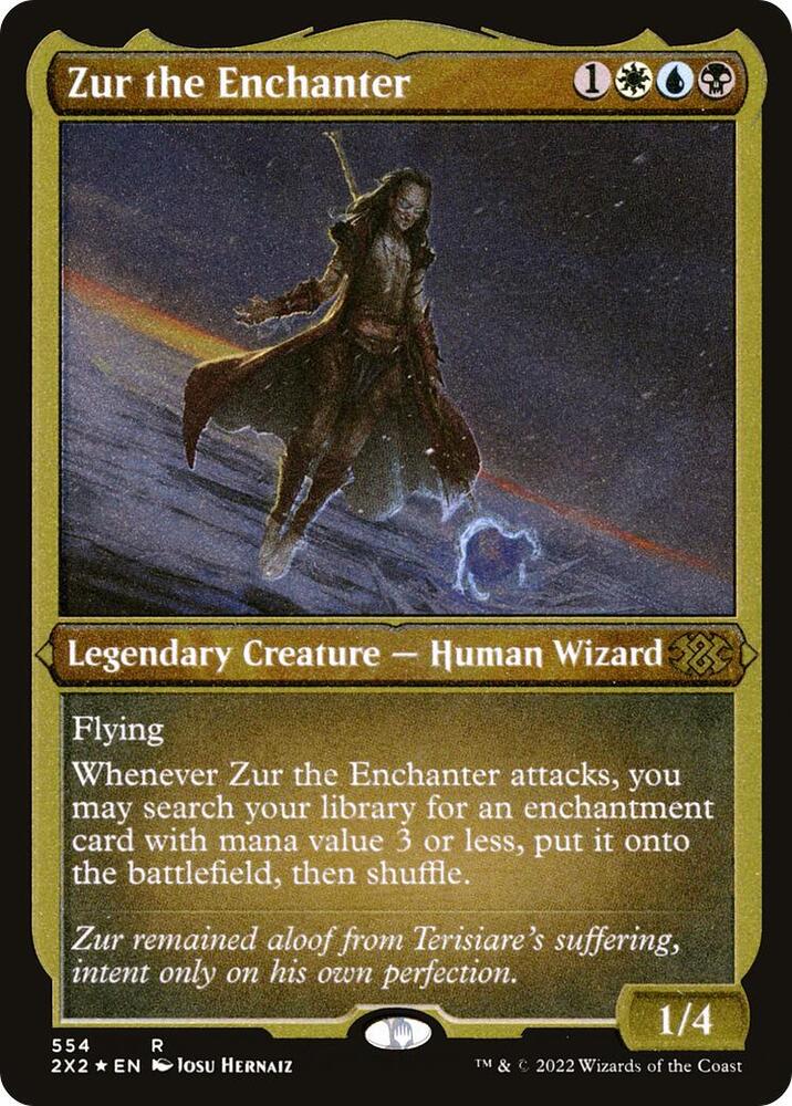 Zur the Enchanter (Foil Etched) [Double Masters 2022] 554