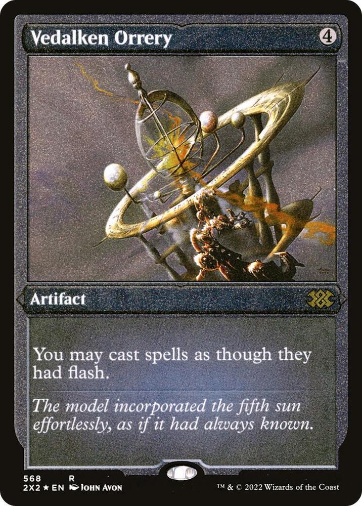 Vedalken Orrery (Foil Etched) [Double Masters 2022] 568