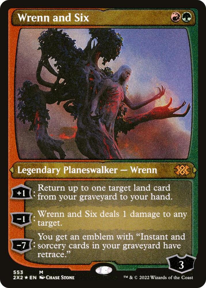 Wrenn and Six (Foil Etched) [Double Masters 2022] 553